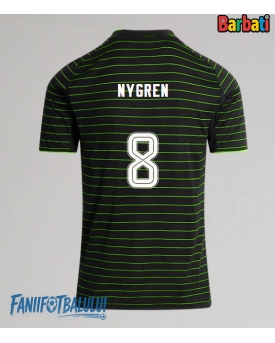 Celtic Benjamin Nygren #8 Tricou Fotbal Replică 2025-26 Barbati Deplasare